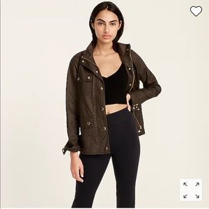J Crew Downtown Field Jacket (Olive Green)